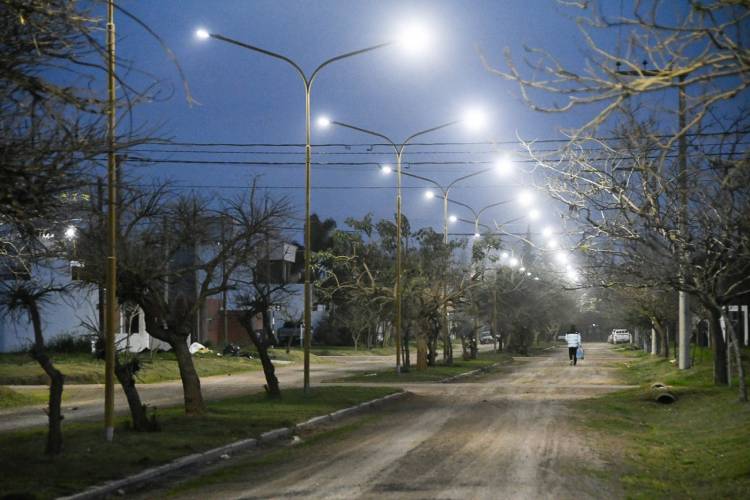 El eje este de San Francisco ya está completamente iluminado con tecnología LED